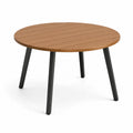 Runder Gartentisch Polystyrol Aluminium Ø 100 cm