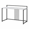 Schreibtisch mit MDF in Marmoroptik und Metallrahmen, 120x60x75cm